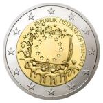 Kovanec 2 Evro, Euro, EUR, €, Osterreich, Avstrija 1985 - 2015