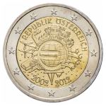 Kovanec 2 Evro Euro EUR  € Republik Österreich 2002 2012
