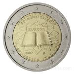 Kovanec 2 Evro Euro EUR Trattati di Roma 50º Anniversario Repubblica