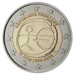 Kovanec 2 Evro, Euro, EUR, €, UEM 1999-2009, Francija, Francaise
