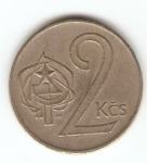 KOVANEC 2 kroni 1972,73,74,75,81,84   Češkoslovaška