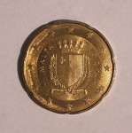 Kovanec 20 centov Malta (2021)