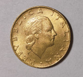 Kovanec 200 lir Italija (1995)