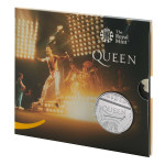 Kovanec 2020 5 GBP QUEEN - LIFE BU v kartici (trezor)