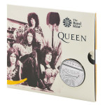 Kovanec 2020 5 GBP QUEEN  BU v kartici (trezor)