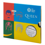 Kovanec 2020 5 GBP QUEEN HOT SPACE BU v kartici (trezor)