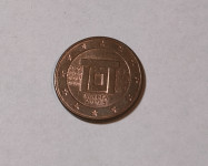 Kovanec 5 centov Malta 2008