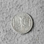 KOVANEC 5 LEKOV (ALBANIJA) SREBRNIK