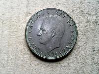 KOVANEC  5 peset 1975 (* 76,77,78,79,80) Španija