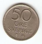 KOVANEC 50 ore 1972   Švedska