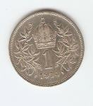 KOVANEC srebrnik 1 krona 1893,94,15,16 Avs.varianta