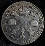 Kronenthaler 1794 – Avstrija – Francis II – Srebrnik 18. stoletje