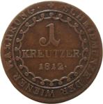 LaZooRo: Avstrija 1 Kreuzer 1812 E VF
