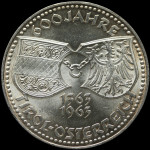 LaZooRo: Avstrija 50 Schilling 1963 UNC Tirol - srebro
