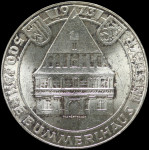 LaZooRo: Avstrija 50 Schilling 1973 UNC Bummerl House - srebro