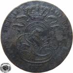 LaZooRo: Belgija 5 Centimes 1833 F/VF