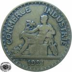 LaZooRo: Francija 2 Francs 1921 VF
