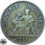LaZooRo: Francija 2 Francs 1922 VF