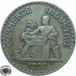 LaZooRo: Francija 2 Francs 1922 XF a