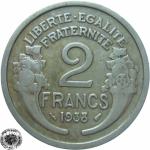 LaZooRo: Francija 2 Francs 1938 XF
