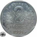 LaZooRo: Francija 2 Francs 1993 XF/UNC