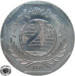 LaZooRo: Francija 2 Francs 1998 XF/UNC