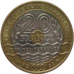 LaZooRo: Francija 20 Francs 1993 XF
