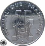 LaZooRo: Francija 5 Francs 1989 XF/UNC