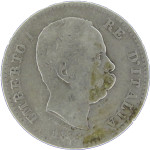 LaZooRo: Italija 1 Lira 1884 VF - srebro