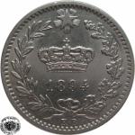 LaZooRo: Italija 20 Centesimi 1894 KB XF/UNC