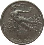 LaZooRo: Italija 20 Centesimi 1913 R XF/UNC