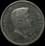 LaZooRo: Italija NAPOLI 120 Grana 1840 XF - srebro