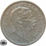 LaZooRo: Luksemburg 10 Centimes 1901 XF