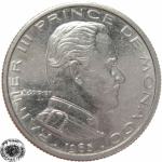 LaZooRo: Monako 1/2 Franc 1965 XF