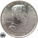 LaZooRo: Monako 1 Franc 1960 XF
