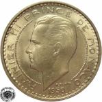 LaZooRo: Monako 10 Francs 1950 UNC  a