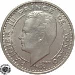 LaZooRo: Monako 100 Francs 1950 XF/UNC