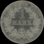LaZooRo: Nemčija 1 Mark 1891 A XF - srebro
