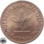 LaZooRo: Nemčija 1 Pfennig 1966 F UNC