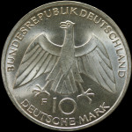 LaZooRo: Nemčija 10 Mark 1972 F Olimpijske igre - srebro