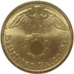 LaZooRo: Nemčija 10 Pfennig 1938 D BUNC