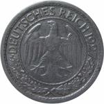 LaZooRo: Nemčija 50 Pfennig 1927 G XF/UNC
