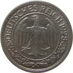 LaZooRo: Nemčija 50 Pfennig 1928 A UNC