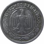 LaZooRo: Nemčija 50 Pfennig 1935 J XF/UNC
