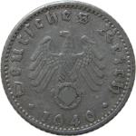LaZooRo: Nemčija 50 Pfennig 1940 D VF
