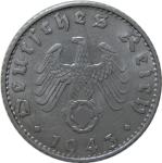 LaZooRo: Nemčija 50 Pfennig 1943 B XF