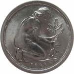 LaZooRo: Nemčija 50 Pfennig 1949 G UNC