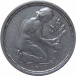 LaZooRo: Nemčija 50 Pfennig 1949 J XF