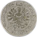 LaZooRo: Nemčija WÜRTTEMBERG-OELS 6 Kreuzer 1674 SP VF / XF - srebro