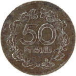 LaZooRo: Nemčija Wohwinkel 50 Pfennig 1918 XF